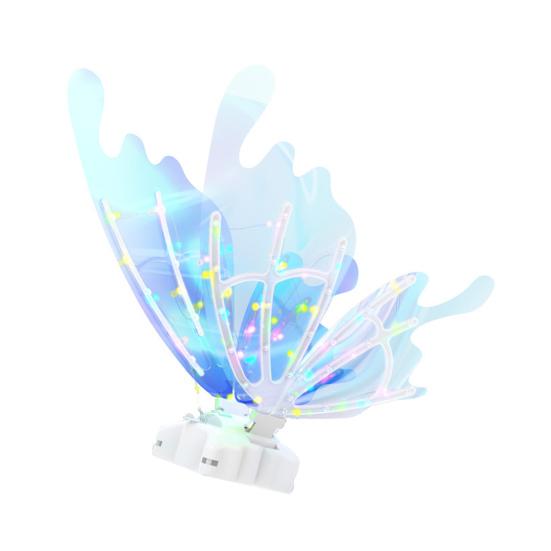 Электрические крылья феи для собак кошек Светящиеся движущиеся крылья бабочки