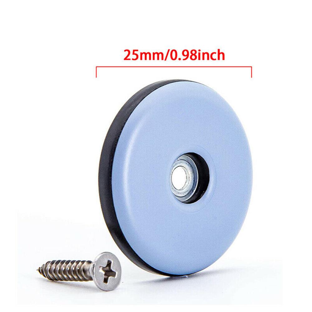 Мебельные направляющие Движущиеся полозья Синие мебельные ножки Слайдеры 25mm